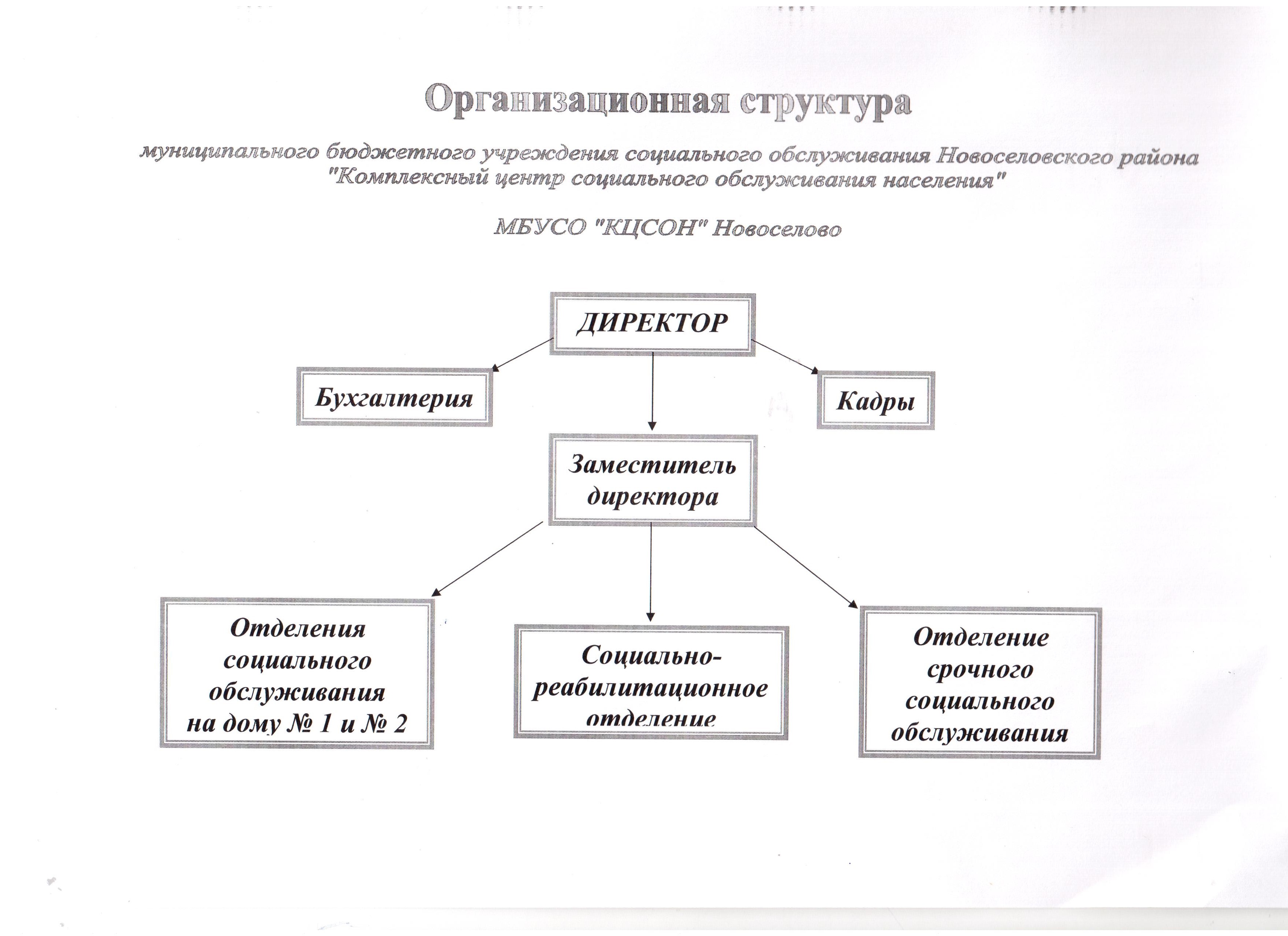 Персональный сайт - Организационная структура